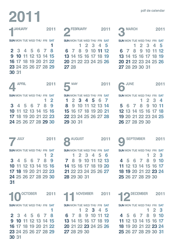 pdf de calendar