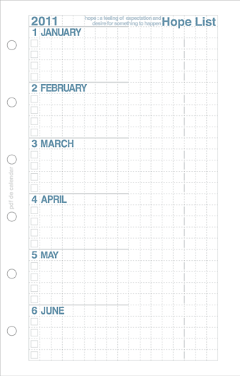 pdf de calendar