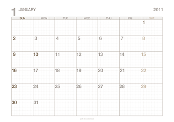 pdf de calendar