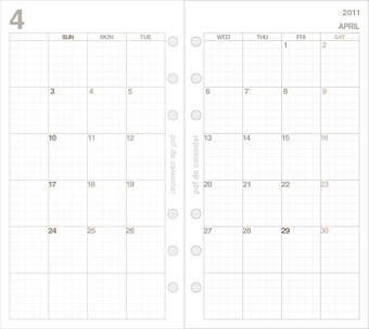 pdf de calendar